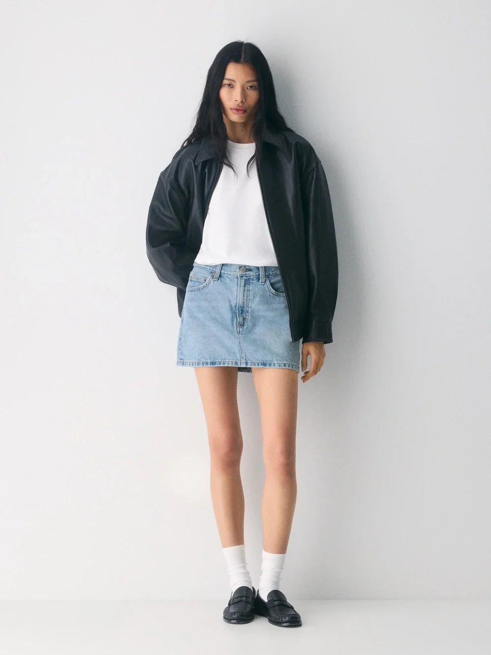 Aritzia Denim Forum The 90s Ricci Skirt Bundle